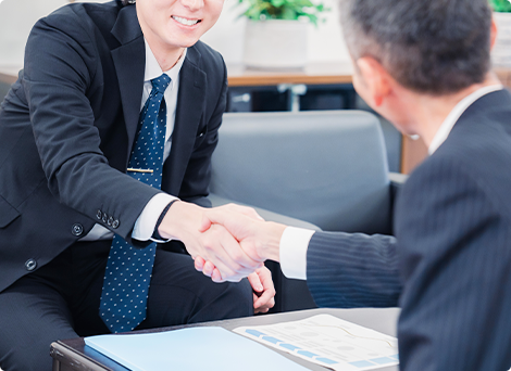 申し込み手続きのサポート